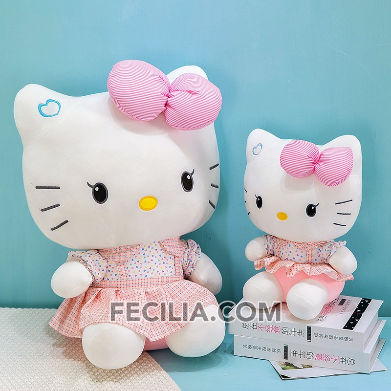 Gấu bông Cao Cấp, Thú nhồi bông Mèo Hello Kitty MA753