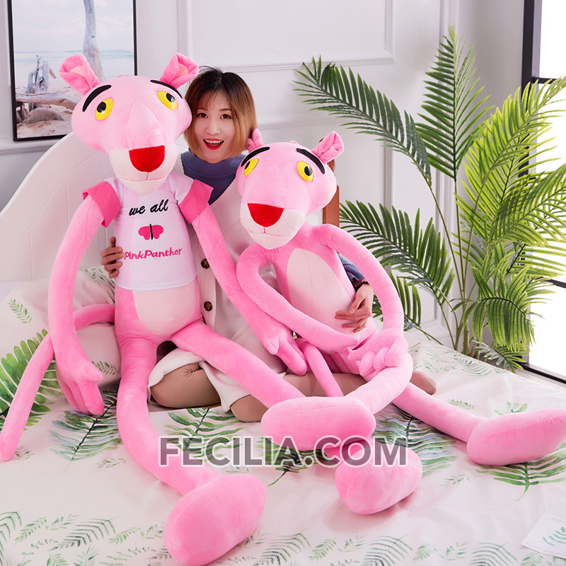 Gấu bông chú báo Hồng, Pink Panther quà tặng bé, quà tặng sinh nhật dễ thương MA716