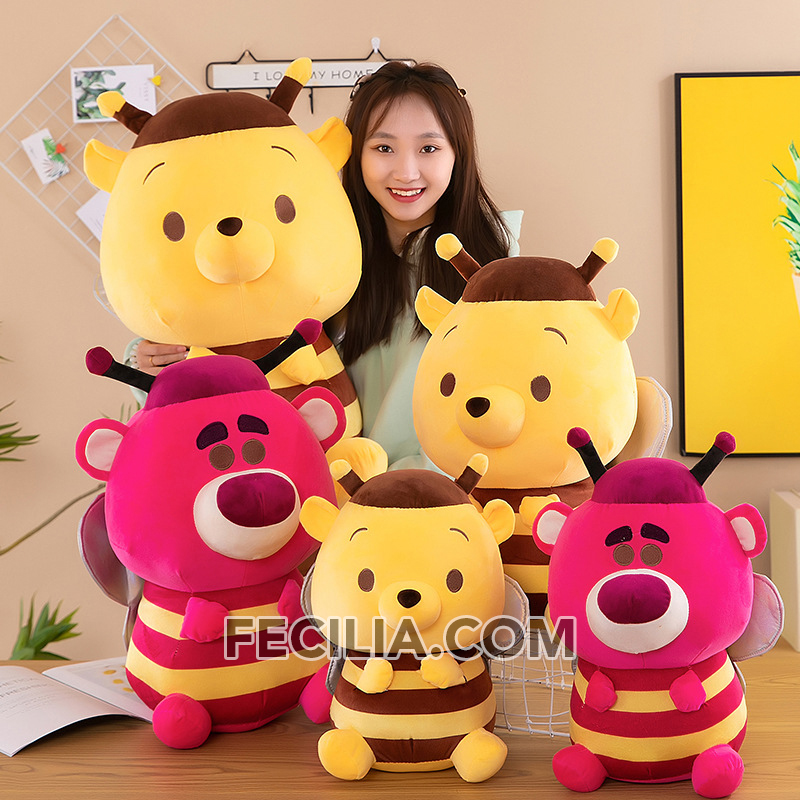 Gấu bông Cute, Gấu bông hình con ong khổng lồ, quà tặng cho bé MA740