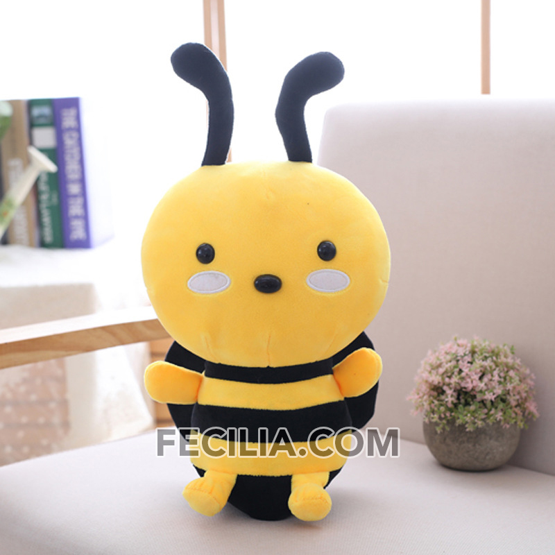 Gấu bông Cute, Gấu bông hình con Ong vàng, Thú nhồi bông Ong Vàng Cute 20cm, 25cm, 30cm, 40cm MA738