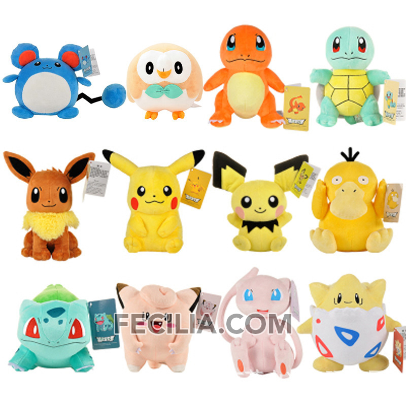Gấu bông Pokemon nhiều loại dùng làm quà tặng sinh nhật cho bé MA711