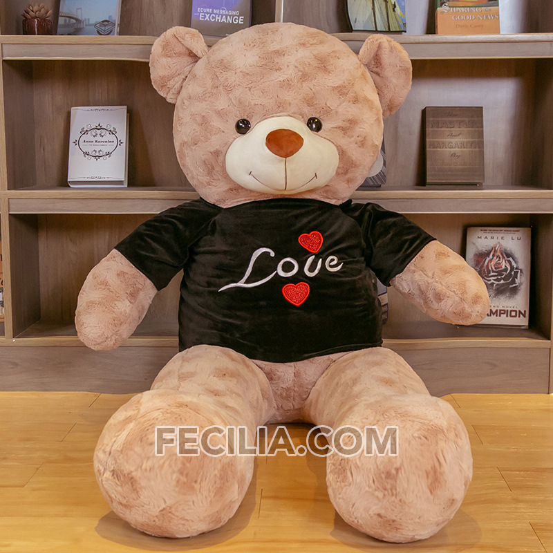 Gấu bông Teddy siêu khổng lồ to hơn người 80cm, 1m, 1m2, 1m4, 1m6, 1m8, 2m, 2m6 MA701