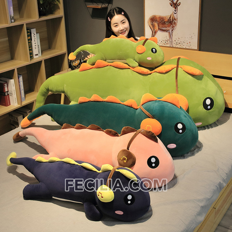Gấu bông to khổng lồ Khủng Long nghe nhạc 1m7, 1m4, 1m2, 1m, 80cm MA699