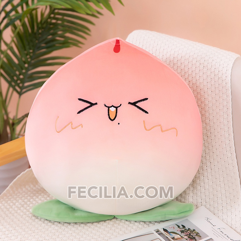 Gấu bông trái cây, Gối ôm trái Đào, Cây Nấm đáng yêu MA641