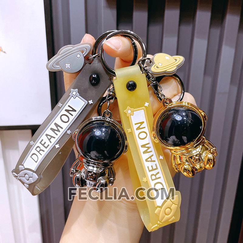 Mẫu Móc khóa Balo Phi Hành Gia đẹp có móc làm bằng Inox MK564