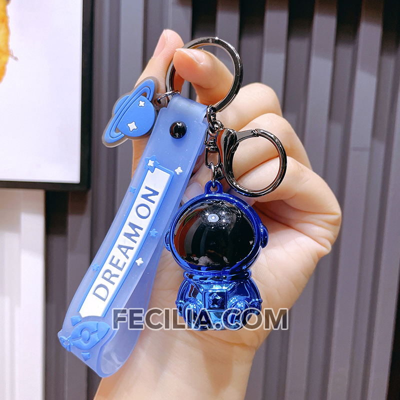 Mẫu Móc khóa Balo Phi Hành Gia đẹp có móc làm bằng Inox MK564