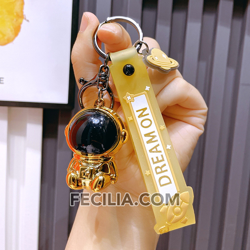 Mẫu Móc khóa Balo Phi Hành Gia đẹp có móc làm bằng Inox MK564