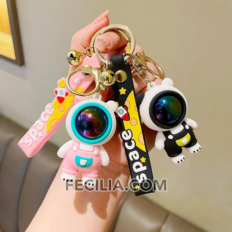 Móc khóa Phi Hành Gia nhiều mẫu mã Cute, Thỏ, Mèo, Gấu. Móc trang trí balo, điện thoại MK565