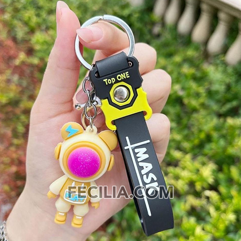 Móc khóa Phi Hành Gia nhiều mẫu mã Cute, Thỏ, Mèo, Gấu. Móc trang trí balo, điện thoại MK565