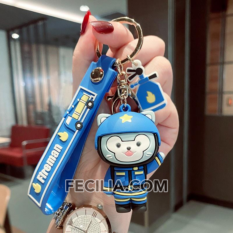 Móc khóa Phi Hành Gia nhiều mẫu mã Cute, Thỏ, Mèo, Gấu. Móc trang trí balo, điện thoại MK565