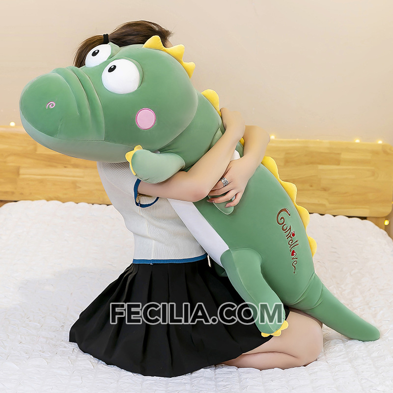 Gấu bông cao cấp Cá S.ấ.u cute, Thú bông cao cấp, gối ôm hình con cá S.ấ.u MA749