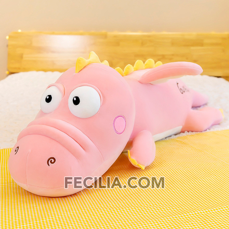 Gấu bông cao cấp Cá S.ấ.u cute, Thú bông cao cấp, gối ôm hình con cá S.ấ.u MA749