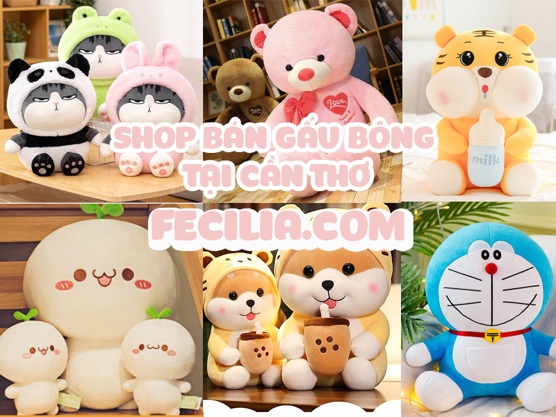 Shop bán Gấu bông tại Cần Thơ giá rẻ