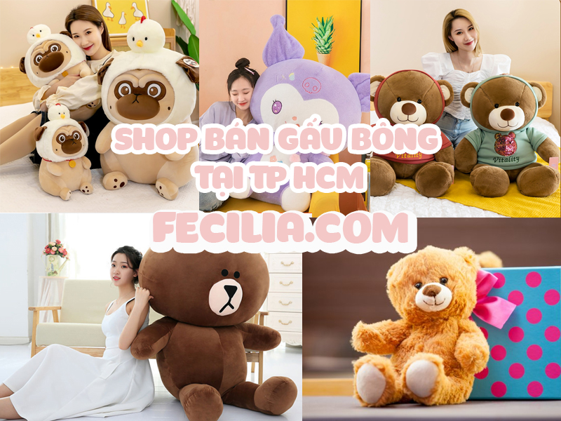 Shop bán Gấu bông tại TP HCM giá rẻ
