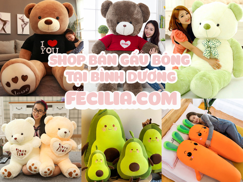 Shop bán Gấu bông tại Bình Dương giá rẻ