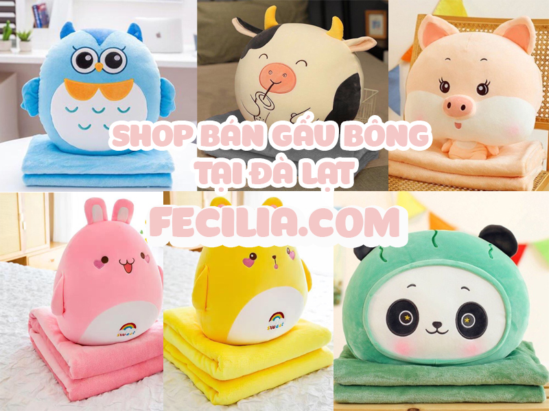 Shop bán Gấu Bông ở Đà Lạt giá rẻ