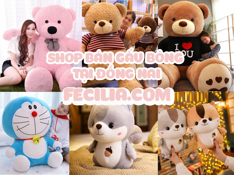 Shop bán Gấu bông tại Đồng Nai giá rẻ
