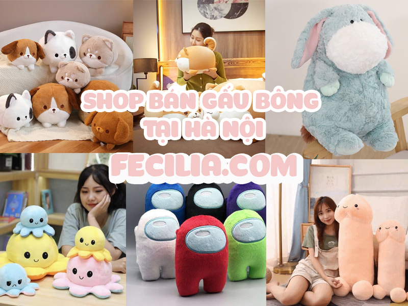 Shop bán Gấu bông tại Hà Nội giá rẻ