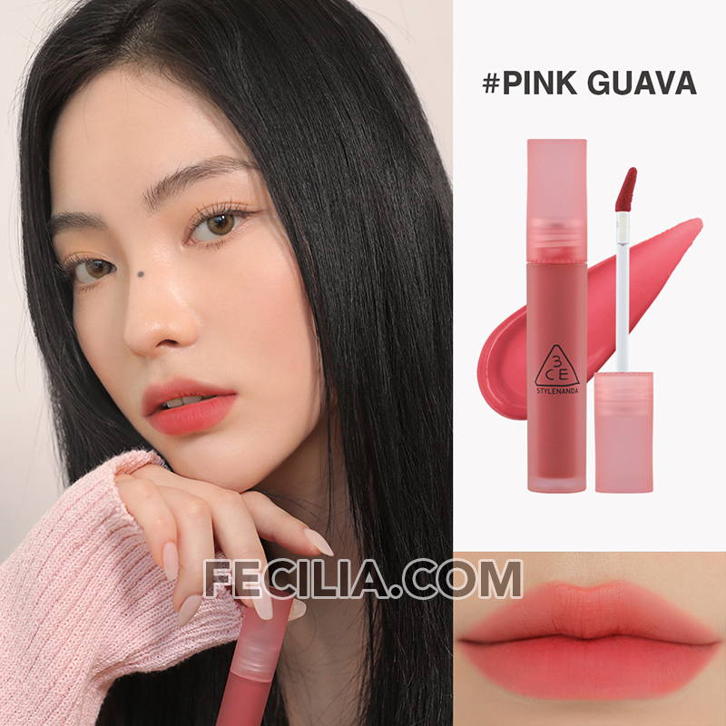 Son kem 3CE Blur Water Tint #PINK GUAVA