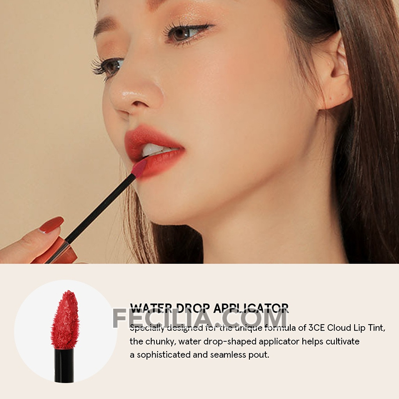Son Kem Lì 3CE Chính hãng Hàn Quốc 3CE Cloud Lip Tint 4g cho bạn cảm giác nhẹ như mây CARROT PINK, LIVE A LITTLE, ACTIVE L width=