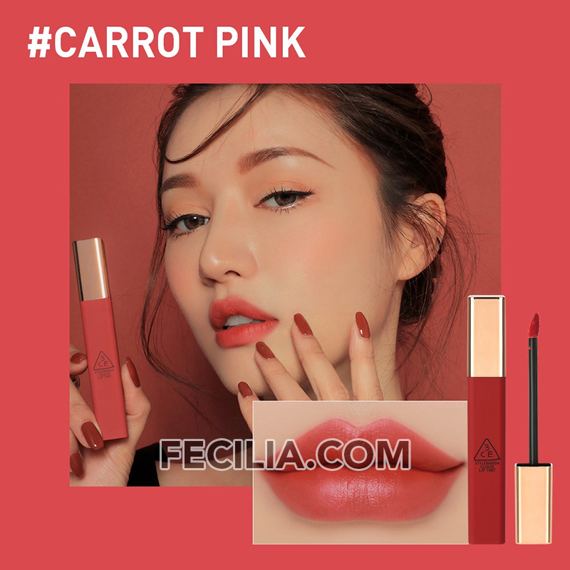 3CE Cloud Lip Tint 4g - CARROT PINK