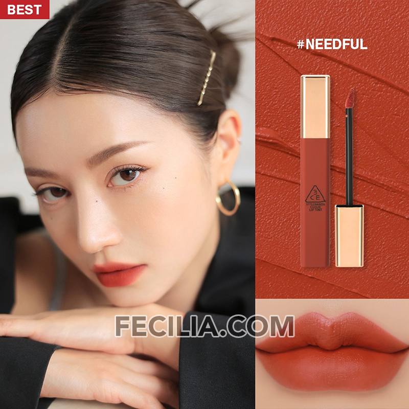 Son Kem Lì 3CE Chính hãng Hàn Quốc 3CE Cloud Lip Tint 4g #NEEDFUL