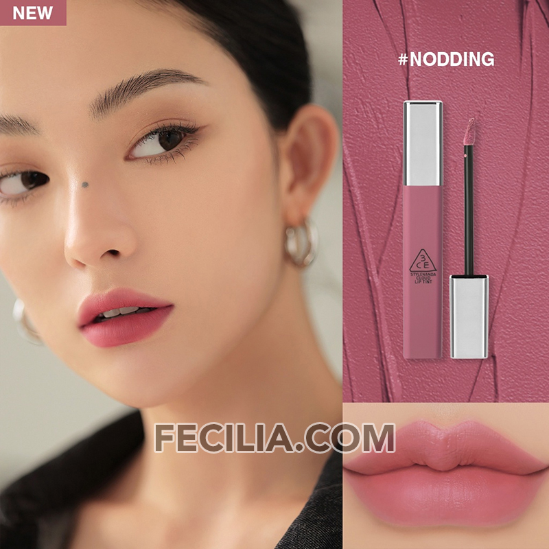 Son Kem Lì 3CE Chính hãng Hàn Quốc 3CE Cloud Lip Tint 4g cho bạn cảm giác nhẹ như mây CARROT PINK, LIVE A LITTLE, ACTIVE L width=