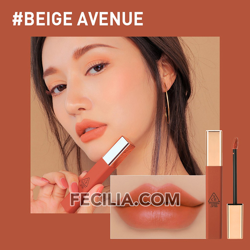Son Kem Lì 3CE Chính hãng Hàn Quốc 3CE Cloud Lip Tint 4g #BEIGE AVENUE