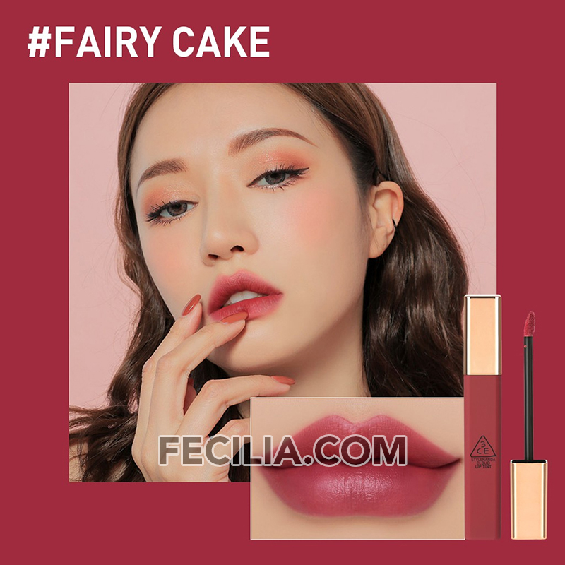 Son Kem Lì 3CE Chính hãng Hàn Quốc 3CE Cloud Lip Tint 4g cho bạn cảm giác nhẹ như mây CARROT PINK, LIVE A LITTLE, ACTIVE L width=