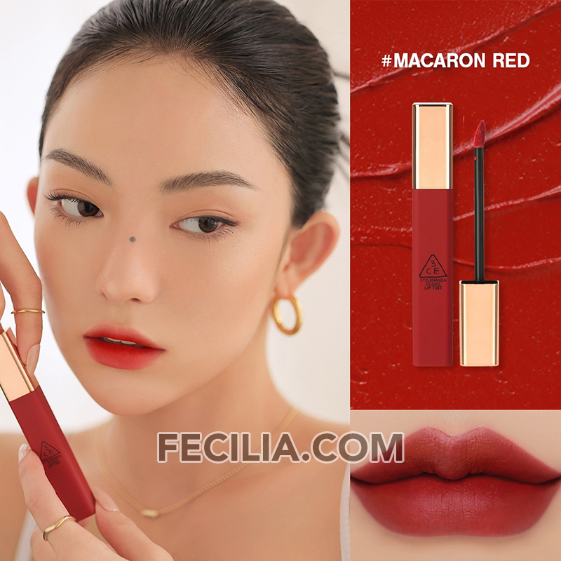 Son Kem Lì 3CE Chính hãng Hàn Quốc 3CE Cloud Lip Tint 4g cho bạn cảm giác nhẹ như mây CARROT PINK, LIVE A LITTLE, ACTIVE L width=