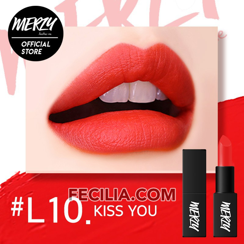  Son thỏi Merzy Another Me The First Lipstick Ver Noir Hàn Quốc siêu lì dưỡng ẩm lên màu chuẩn
