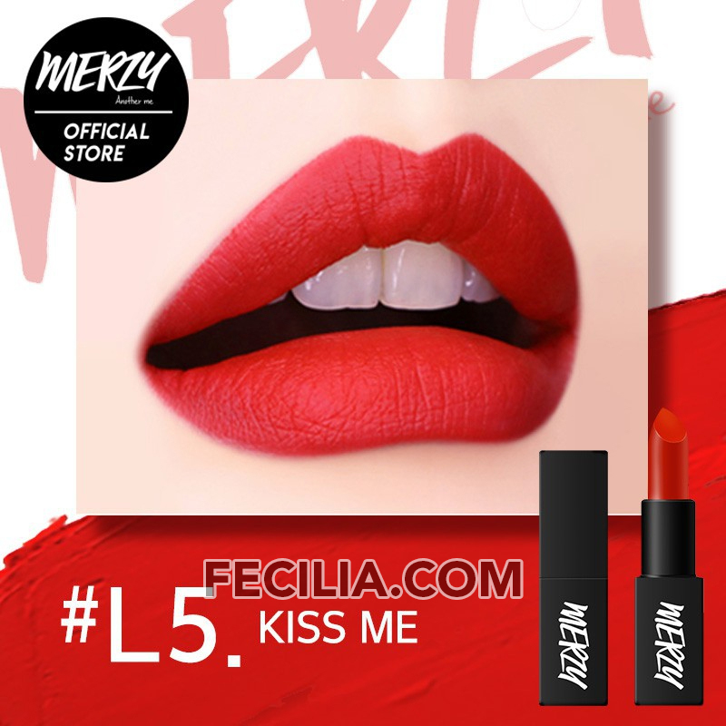  Son thỏi Merzy Another Me The First Lipstick Ver Noir Hàn Quốc siêu lì dưỡng ẩm lên màu chuẩn