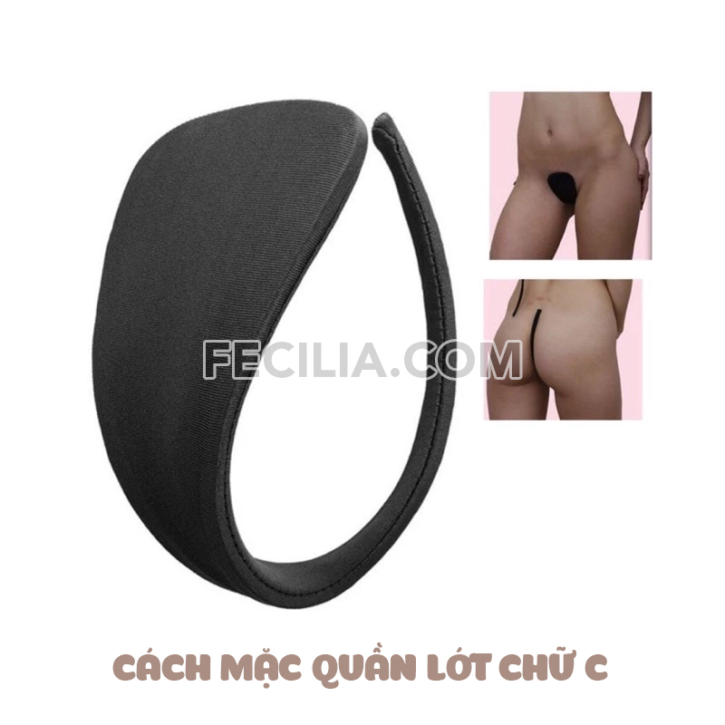 Cách mặc quần lót chữ C