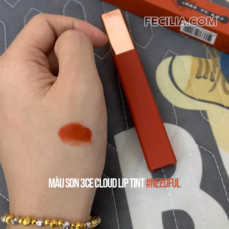 Màu sắc Son 3CE Needful