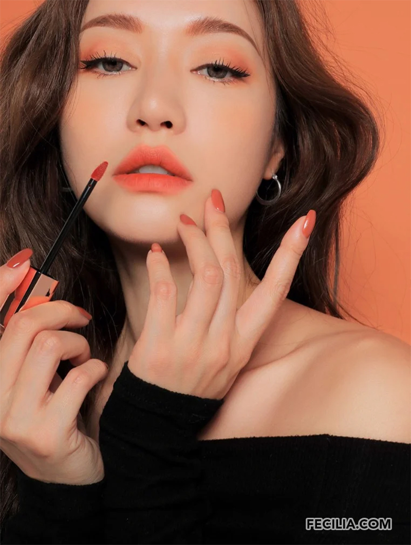 Son 3CE Kem Cloud Lip Tint Màu Peach Tease