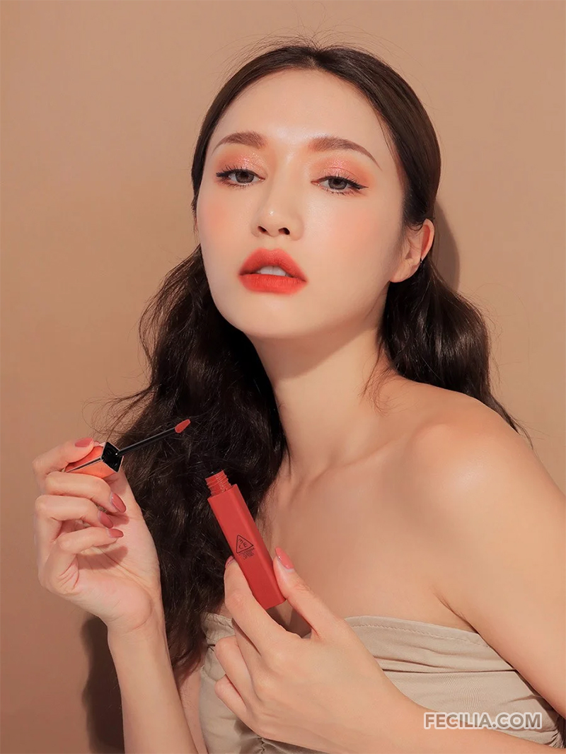 Son 3CE Cloud Lip Tint Peach Tease