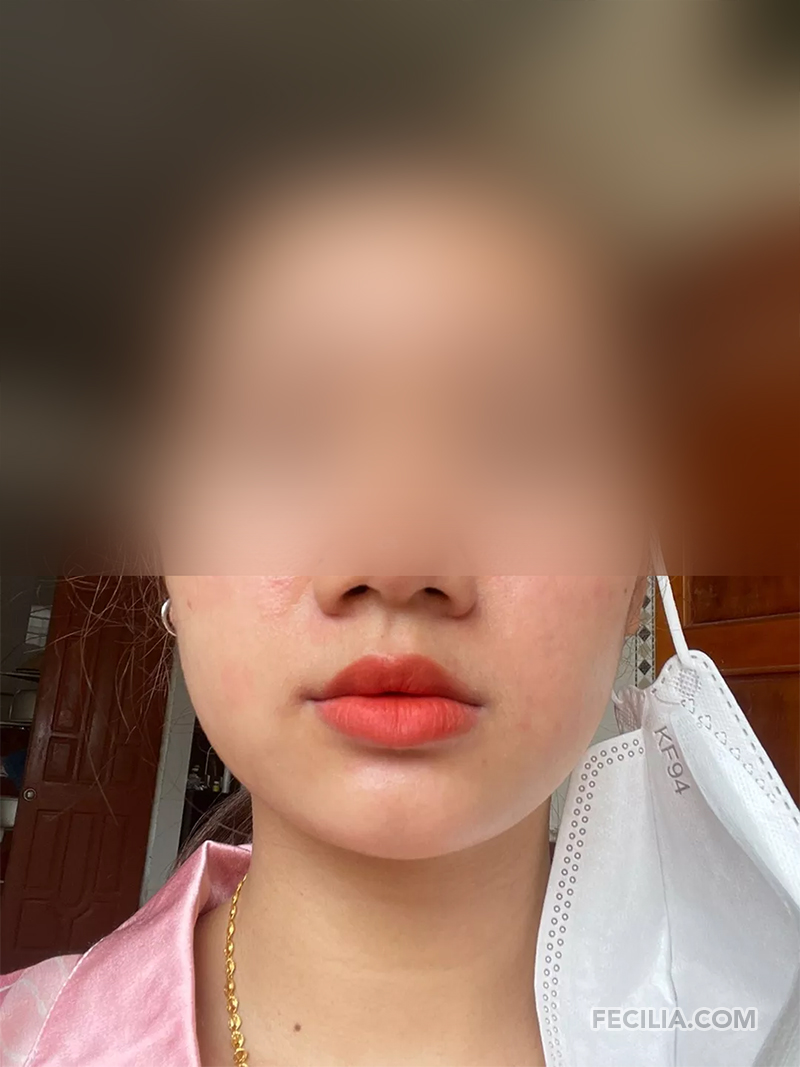 Son 3CE Cloud Lip Tint Peach Tease