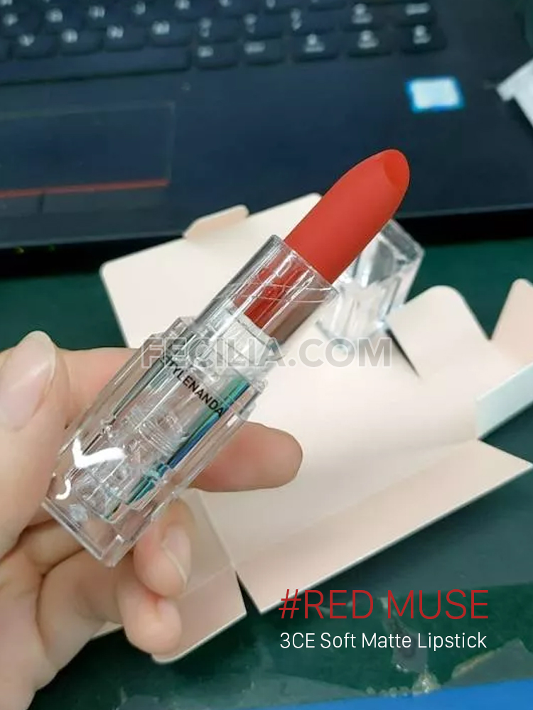 3CE Soft Matte Lipstick #Red Muse