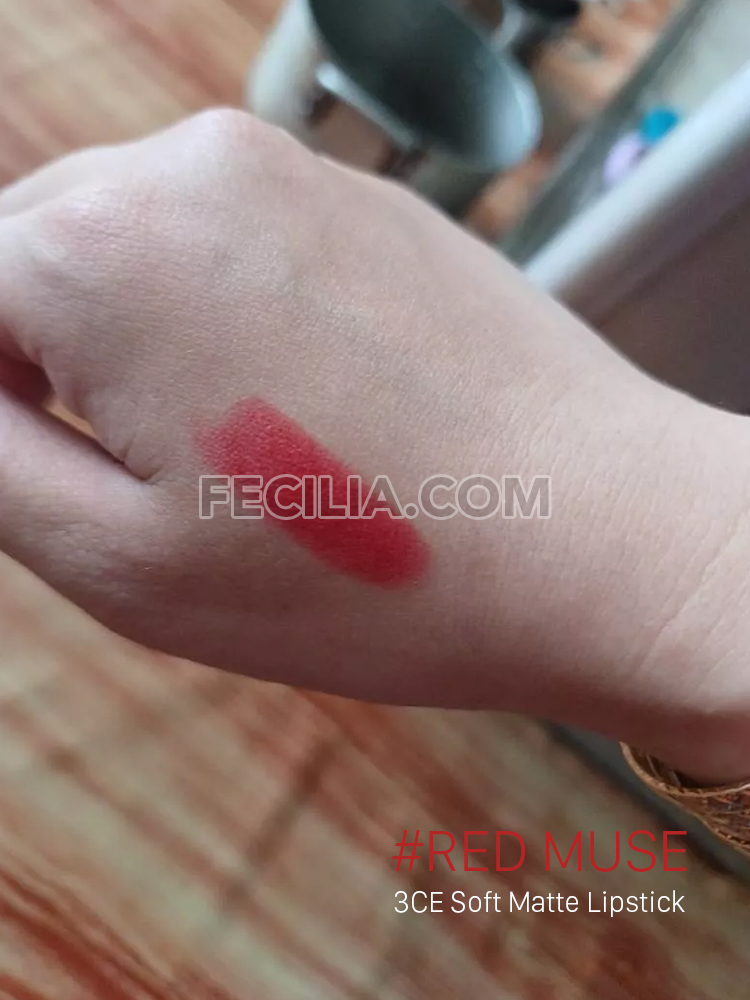 3CE Soft Matte Lipstick #Red Muse