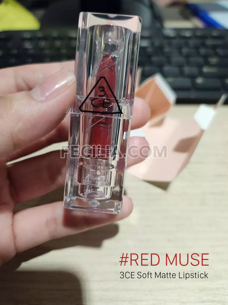 3CE Soft Matte Lipstick #Red Muse