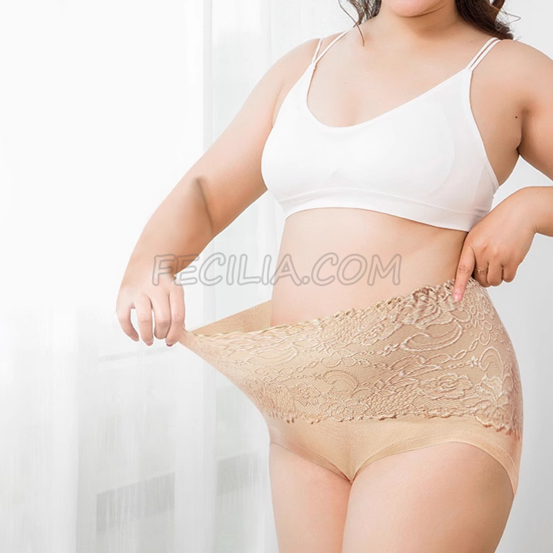 Quần lót chip BIG SIZE lưng cao Ren