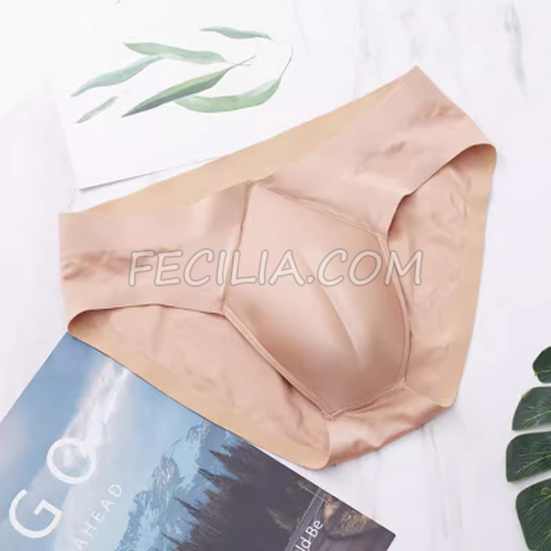 Quần lót độn Mu tạo Khe Tam Giác màu Nude
