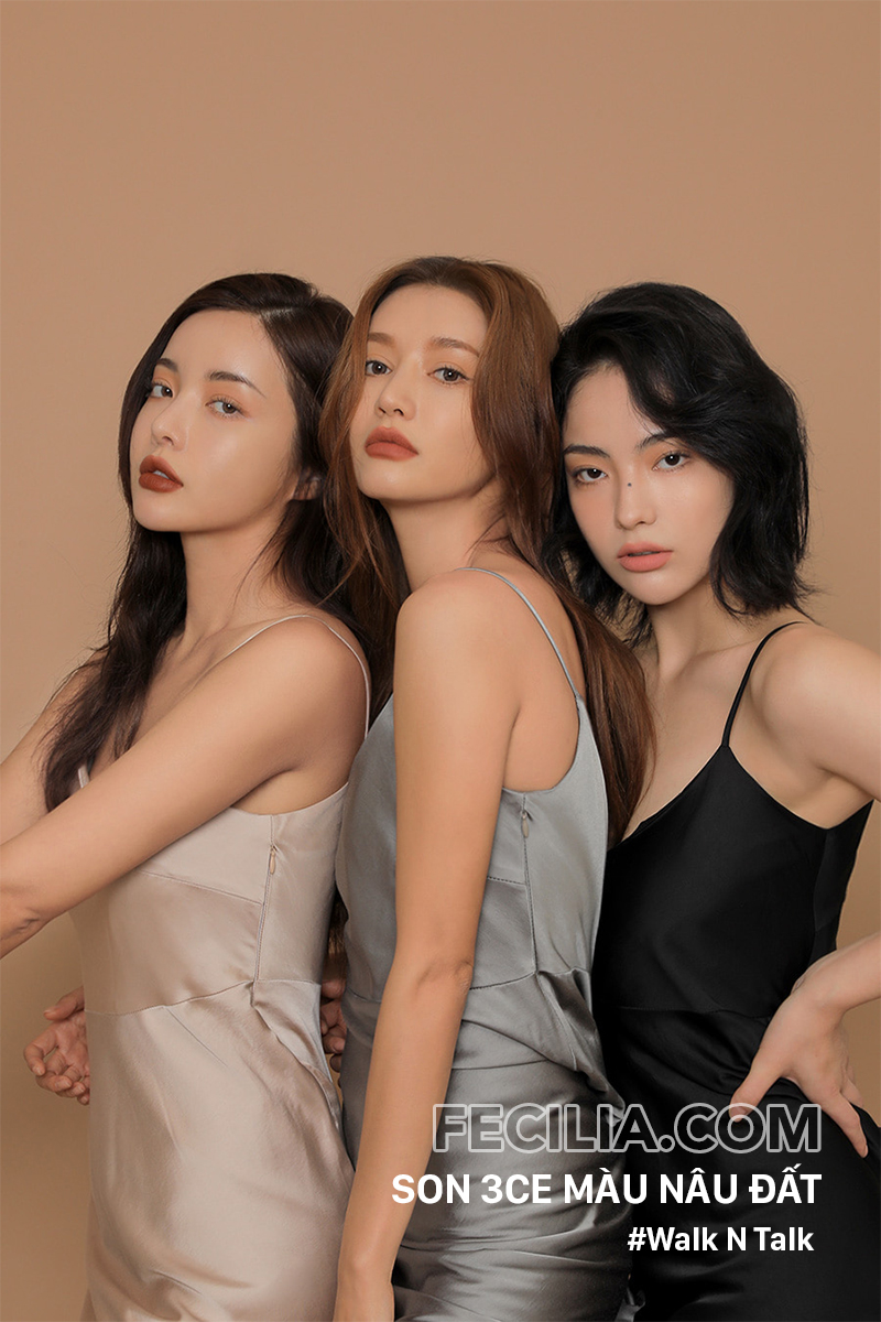 Son môi màu Nâu Đất