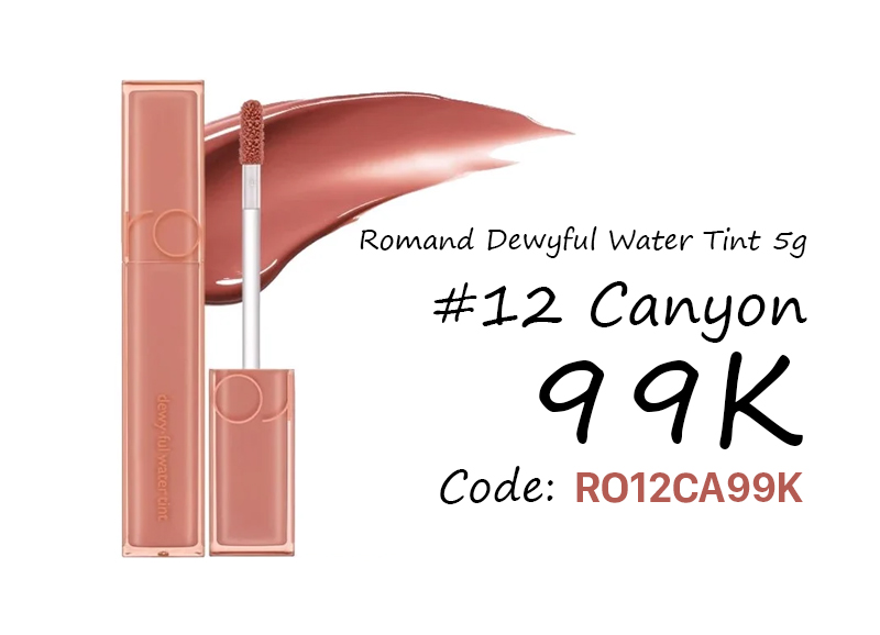 Son Romand 12 Canyon khuyến mãi chỉ 99K