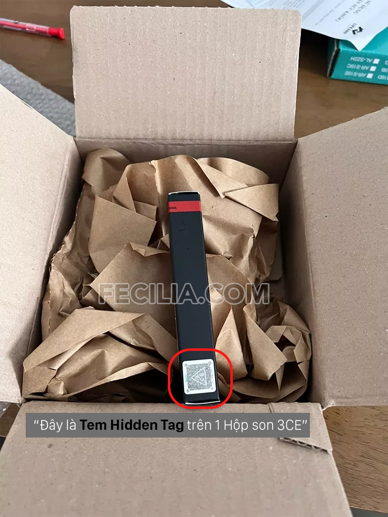 Tem Hidden Tag của Son 3CE