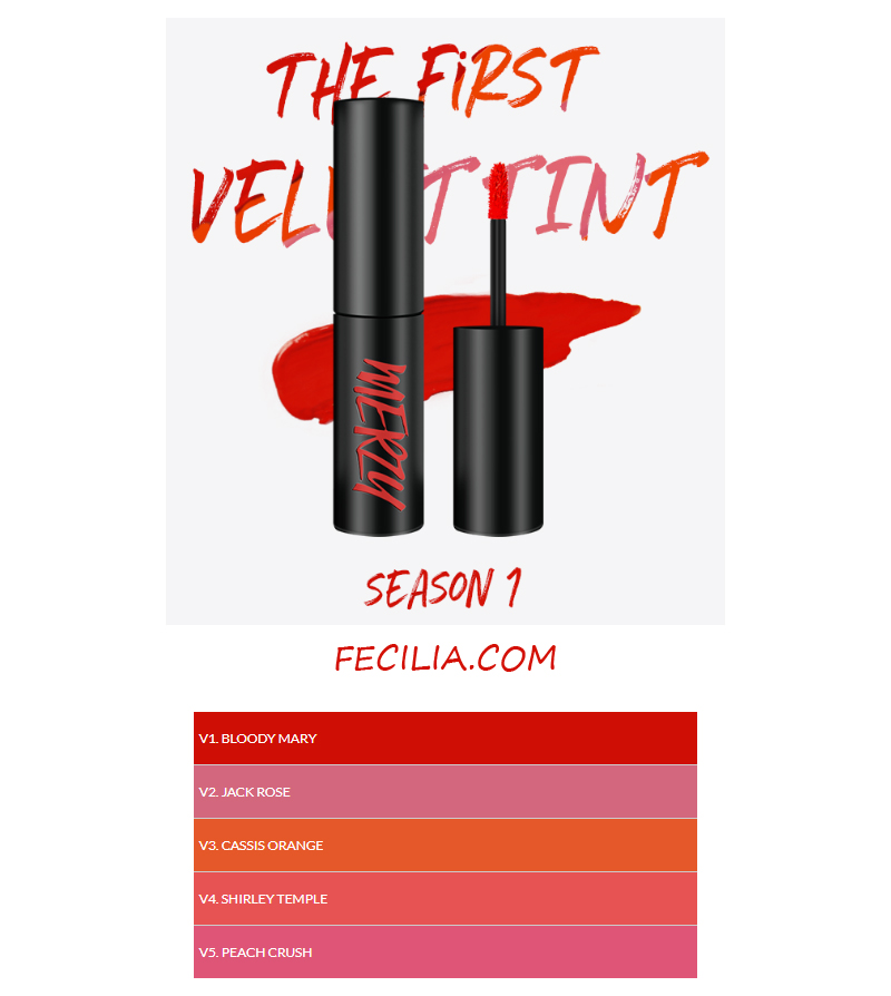 Merzy The First Velvet Tint Season 1