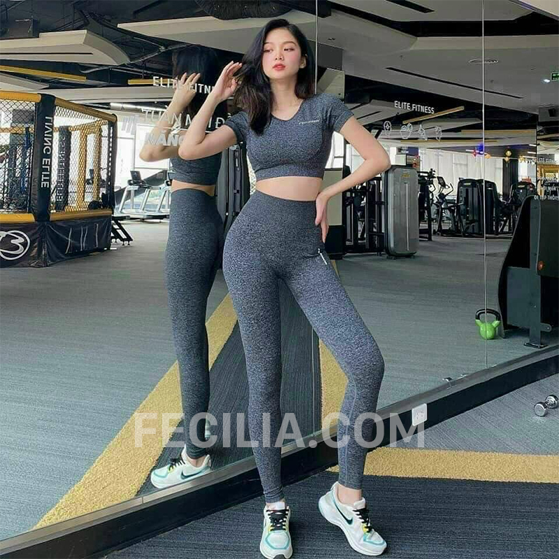 Nữ tập Gym 
