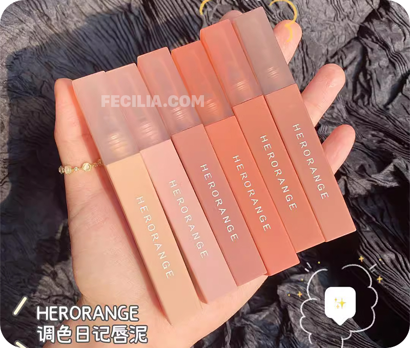 Son Herorange Nắp Vuông