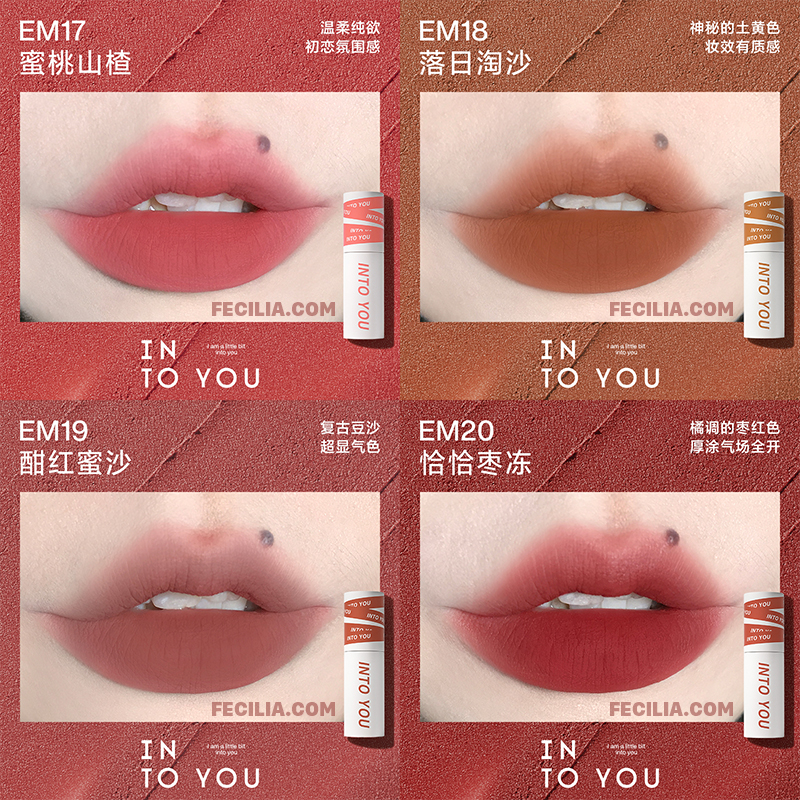Son INTO YOU Foggy Lip And Cheek