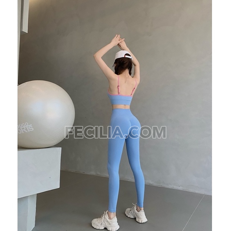 Bộ Quần Áo tập Gym Yoga Quần kèm Bra
